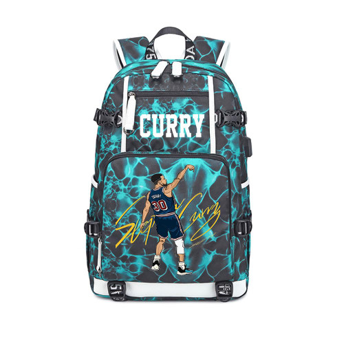 Ansigeren Basketball Player 30 Multifunction Backpack Travel Student Backpack Fans Bookbag For Men Women (4)