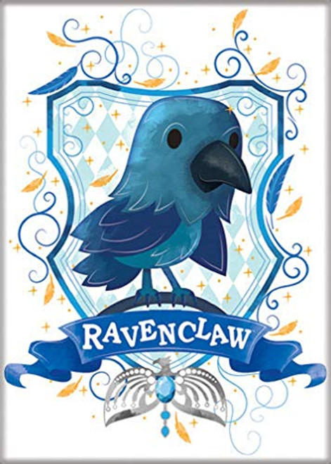Ata-Boy Harry Potter Charms 2 Ravenclaw Crest 2.5" x 3.5" Magnet for Refrigerators and Lockers Ata-Boy Harry Potter Charms 2 Ravenclaw Crest 2.5" x 3.5" Magnet for Refrigerators and Lockers
