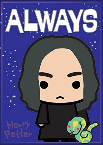 Ata-Boy Harry Potter Charms Snape Always 2.5" x 3.5" Magnet for Refrigerators and Lockers