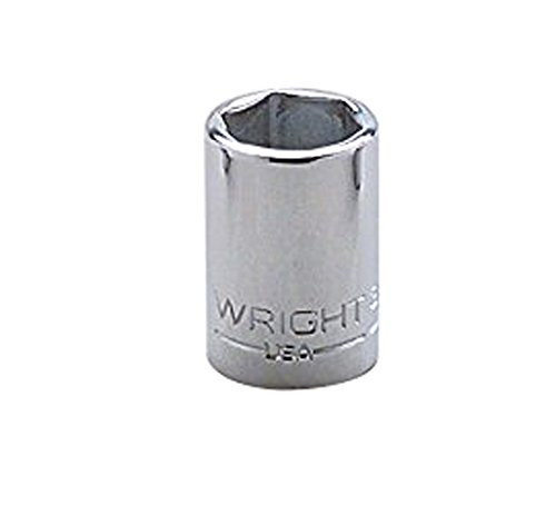 Wright Tool 13012 3/8" - 3/8" Drive 6-Point Standard Socket