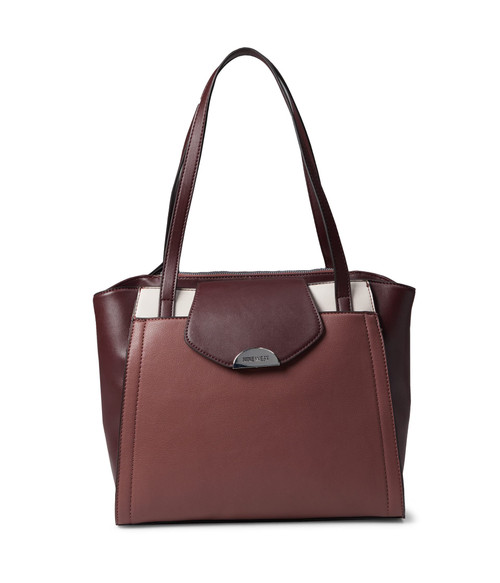 Nine West Michel Carryall Merlot Multi One Size