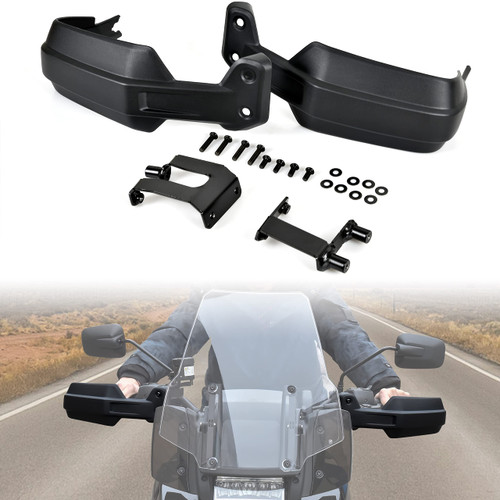 VEISUTOR Smoked Motorcycle Hand Guard Protection Wind Shield Handguards Kit for Pan America 1250/1250 Special 2020 2021 2022 for Harley Accessories - 2PCS