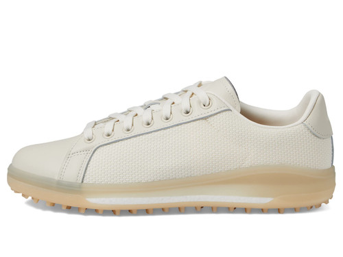 adidas Men's Go-to Spikeless 1 Golf Shoes, Chalk White/Alumina/Magic Beige, 7.5
