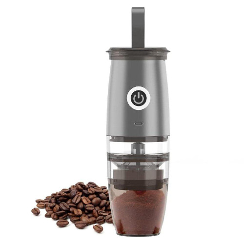 Electric Coffee Grinders 5 Adjustable Settings ABS Stainless Steel Material Coffee Mill Portable Coffee Bean Grinders Portable Electric Coffee Grinder Burr