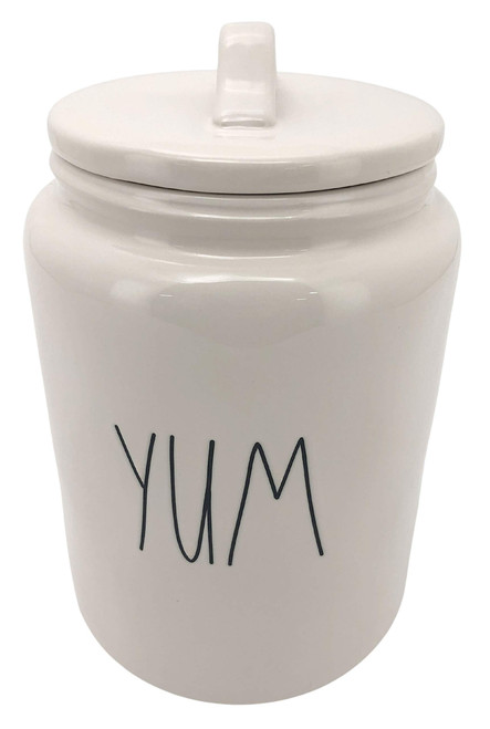 Rae Dunn by Magenta Large Letter YUM Canister Artisan Collection