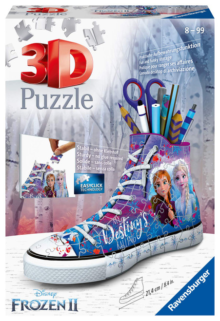 Ravensburger Disney Frozen 2 Trainer 108 Piece 3D Jigsaw Puzzle for Adults and Kids Age 8 Years and Up