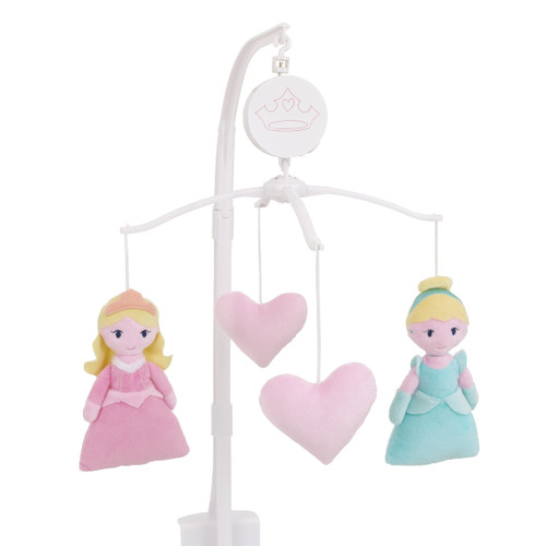 Princess - Dare to Dream Pink Hearts Musical Mobile
