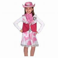 Melissa & Doug Cowgirl Costume Set & 1 Scratch Art Mini-Pad Bundle (04272)
