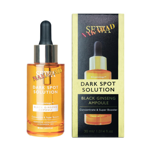 Sewa Dark Spot Solution Black Ginseng Ampoule Concentrate & Super Booster 30ml. Malasma Treatment 1 Fl Oz