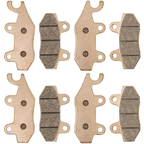 Brake Pads Front Rear Sintered for Yamaha Rhino 700 YXR700 2008-2013, OEM# 5B4-W0045-00-00 5B4-W0045-10-00
