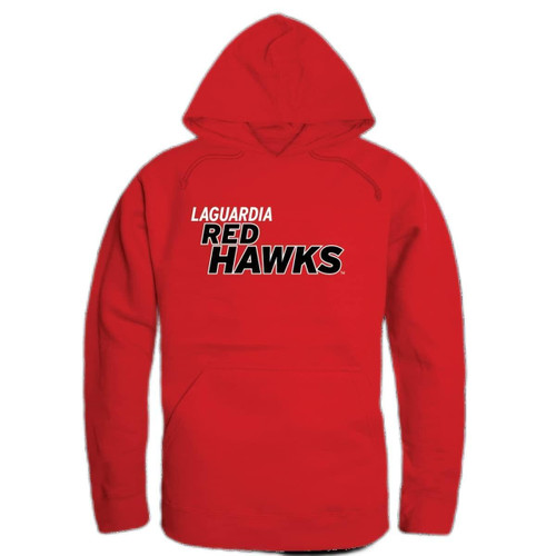 W Republic 540-528-RED-01 LaGuardia Community College Red Hawks Campus Hoodie Red - Small