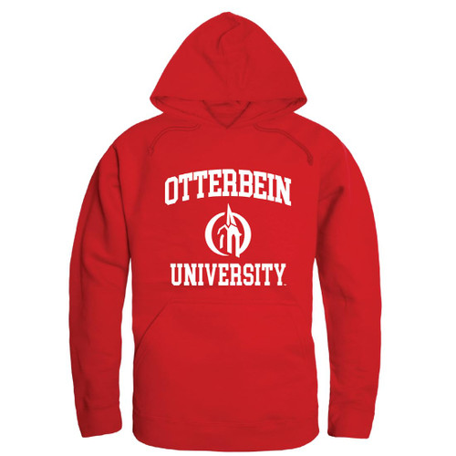 W Republic 569-361-RED-01 Otterbein University Cardinals Seal Hoodie Red - Small