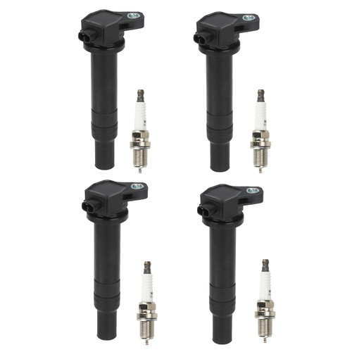 Ignition Coil Pack + Iridium Spark Plugs for 2006 2007 2008 2009 2010 2011 1.6L L4 Hyundai Accent Kia Rio Rio5, C1543 UF499 521841 27301-26640 178-8290 IC579 2730126640, 4 Sets Ignition Coil Pack + Iridium Spark Plugs for 2006 2007 2008 2009 2010 2011 1.6L L4 Hyundai Accent Kia Rio Rio5, C1543 UF499 521841 27301-26640 178-8290 IC579 2730126640, 4 Sets