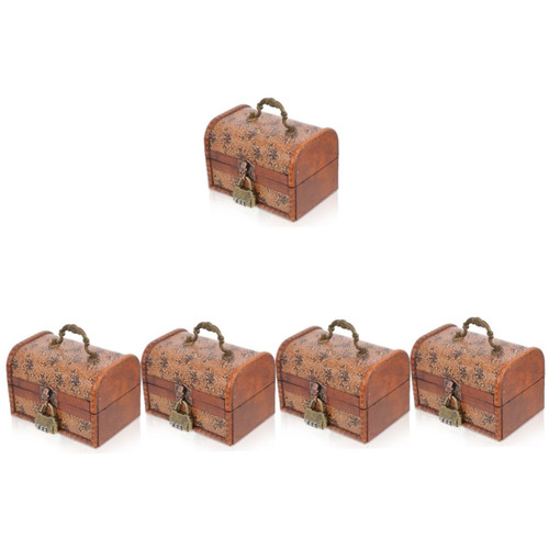ARTIBETTER 5pcs Box Storage Box organizer case earrings necklace keepsake children play favor necklace treasure organizer jewellery storage case vintage treasure chest Wood with lock China ARTIBETTER 5pcs Box Storage Box organizer case earrings necklace keepsake children play favor necklace treasure organizer jewellery storage case vintage treasure chest Wood with lock China
