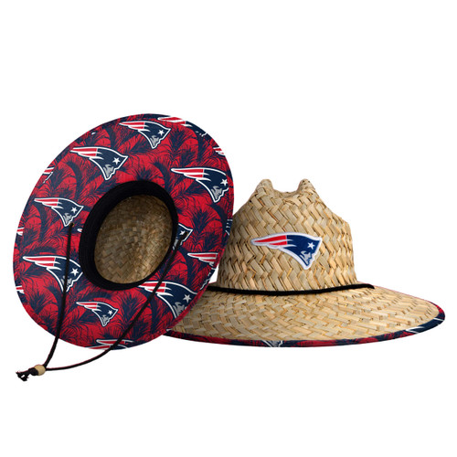 FOCO New England Patriots NFL Floral Straw Hat