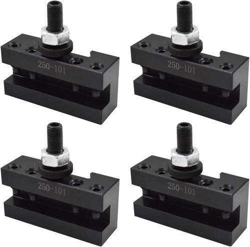 4Pcs AXA #1 Quick Change 250-101 Tool Post Turning Facing Holder 6-12" for Use with AXA Tool Post 250-100 250-111