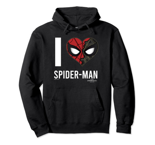 Marvel Spider-Man No Way Home I Heart Spider-Man Pullover Hoodie