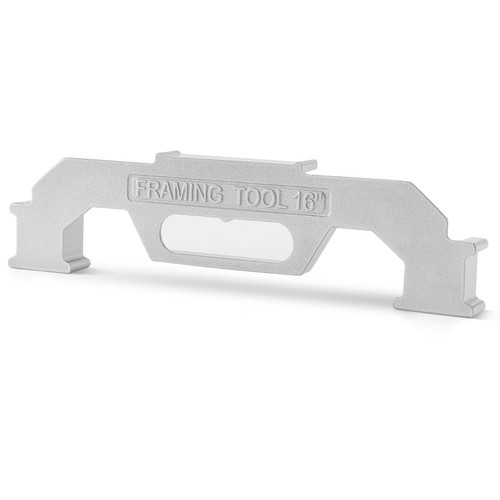 16 Inch Framing Tools, Framing Stud Layout Tool, 16'' On-Center Precision Wall Stud Framing Tool, Stud Framing Spacer Tool, 100% Cast Aluminum Framing Spacing Tool