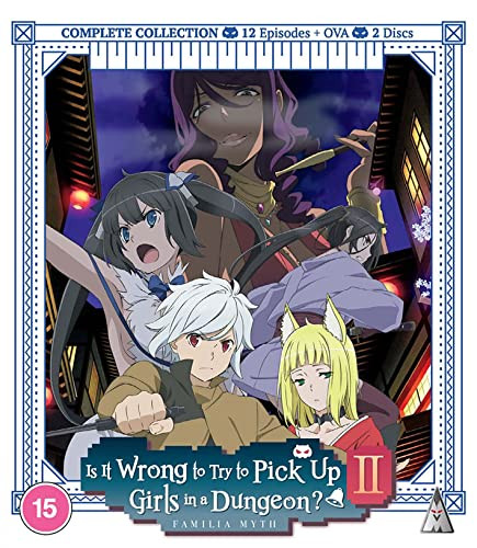 Is It Wrong To Pick Up Girls In A Dungeon S2 Blu-ray Standard Edition [2021]
