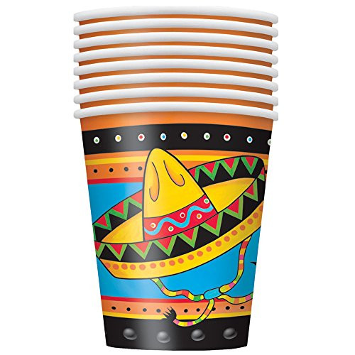 9oz Fiesta Party Cups, 8ct