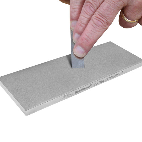 DMT D8EE Dia-Sharp Diamond Knife Sharpener, Extra Extra Fine Diamond Sharpening Stone, 8-Inch
