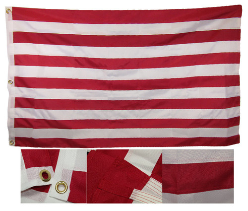 AES 3x5 Embroidered Sewn Son's of Liberty Historical 600D 2ply Nylon Flag 3'x5' Fade Resistant Double Stitched Premium Penant House Banner Grommets AES 3x5 Embroidered Sewn Son's of Liberty Historical 600D 2ply Nylon Flag 3'x5' Fade Resistant Double Stitched Premium Penant House Banner Grommets