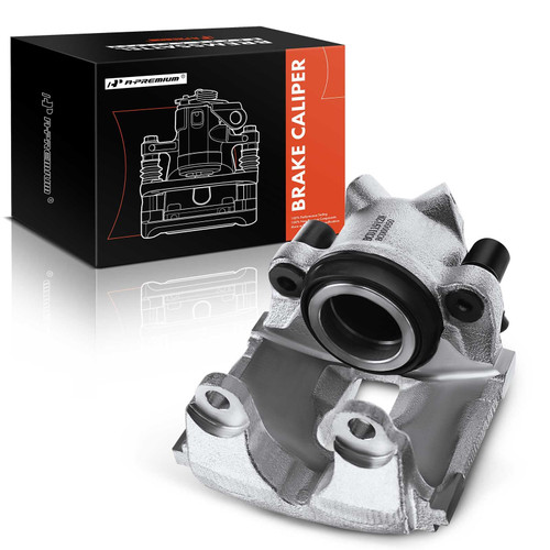 A-Premium Disc Brake Caliper Assembly without Bracket Compatible with Select BMW Models - X3 04-10, Z4 07-08, 330Ci 01-06, 330i 01-05, 330xi 01-05, L6 2.5L 3.0L - Front Left Driver Side