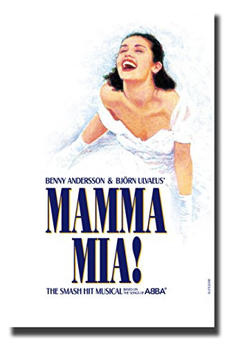 Mama Mia Poster Movie Promo 11 x 17 inches Smile