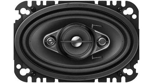 PIONEER TS-A4670F 4"" x6 4-Way Coaxial Speaker, Black PIONEER TS-A4670F 4"" x6 4-Way Coaxial Speaker, Black