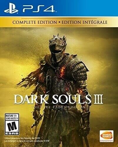 Dark Souls III 3 The Fire Fades Edition PS4 Complete PlayStation 4 Brand New