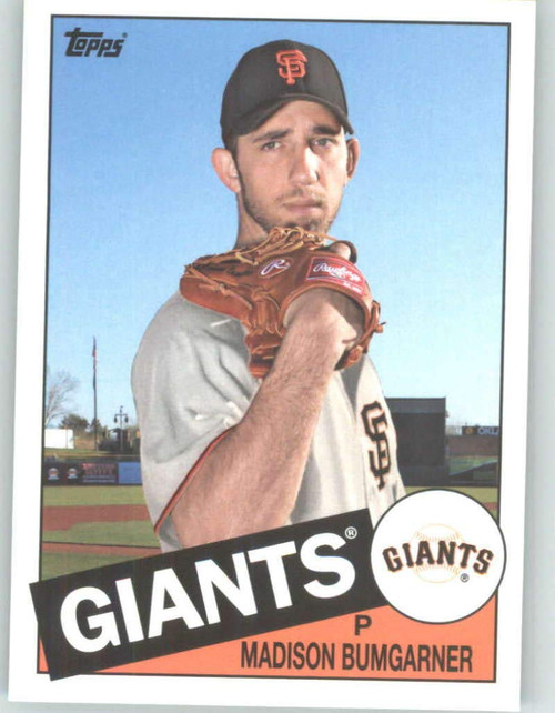 2013 Topps Archives #129 Madison Bumgarner Giants MLB Baseball Card NM-MT