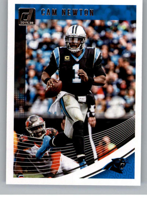 2018 Donruss Football #37 Cam Newton Carolina Panthers Official NFL Trading Card 2018 Donruss Football #37 Cam Newton Carolina Panthers Official NFL Trading Card