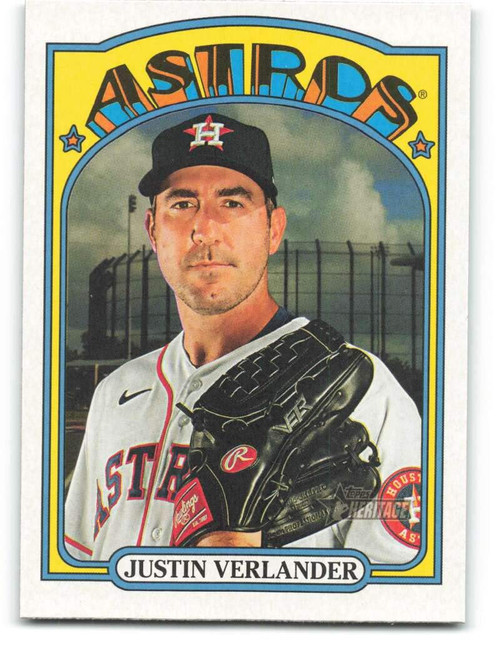 2021 Topps Heritage #247 Justin Verlander NM-MT Houston Astros Baseball