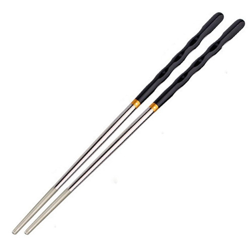 Chop Sticks Reusable Dishwasher Safe 1 Pair Chopsticks Eco-friendly -deform Stainless Steel Dishwasher Safe Reusable Chopsticks for Kitchen Chopstick Utensils Reusable Chopsticks Dishwasher Safe