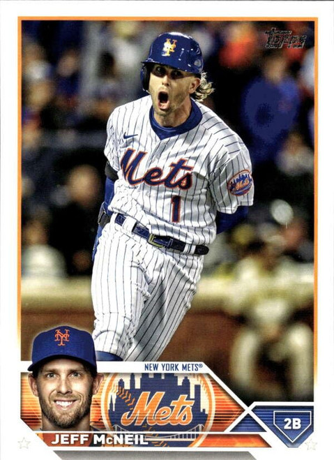 2023 Topps #426 Jeff McNeil NM-MT New York Mets Baseball Trading Card 2023 Topps #426 Jeff McNeil NM-MT New York Mets Baseball Trading Card