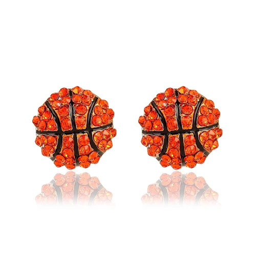 Sports Stud Earrings For Women Girls, Soccer, Volleyball, Tennis, Basketball, Baseball, Football Earrings Jewelry Player Athlete Fan Gift - A Sports Stud Earrings For Women Girls, Soccer, Volleyball, Tennis, Basketball, Baseball, Football Earrings Jewelry Player Athlete Fan Gift - A