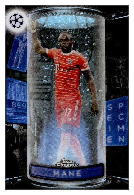 SADIO MANE 2022-23 Topps Chrome UEFA Competitions Specimens Refractor #S-5 Club NM+-MT+ Soccer