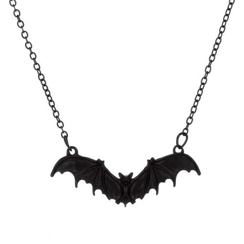 Pingyongchang Bat Necklace Gothic Fancy Black Lace Bat Necklace Halloween Vampire Bat Necklace Funny Halloween Lace Choker Necklace for Girls Women Halloween Party Gifts Jewelry-A Pingyongchang Bat Necklace Gothic Fancy Black Lace Bat Necklace Halloween Vampire Bat Necklace Funny Halloween Lace Choker Necklace for Girls Women Halloween Party Gifts Jewelry-A