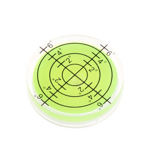 Ankexin Professional 32x7mm Bubble Degree Marked Surface Spirit Level For Camera Circular/Tripod/Furniture