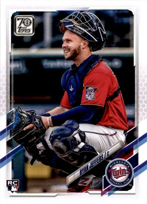 2021 TOPPS #552 RYAN JEFFERS RC TWINS BASEBALL MLB