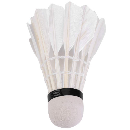 Naroote Badminton Balls, Badminton Shuttlecock Training Equipment Goose Feather Shuttlecocks 3pcs for Movement for Playing