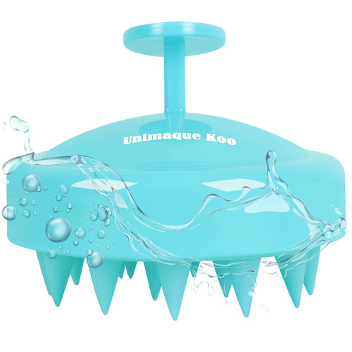 Scalp Massager Shampoo Brush, Unimaque Koo Scalp Brush Head Massager, Hair Scrubber Shower Brush Scalp Exfoliator Brush for Dandruff, Scalp Scrub for All Hair Types of Men, Women, Kids & Pets(Cyan) Scalp Massager Shampoo Brush, Unimaque Koo Scalp Brush Head Massager, Hair Scrubber Shower Brush Scalp Exfoliator Brush for Dandruff, Scalp Scrub for All Hair Types of Men, Women, Kids & Pets(Cyan)