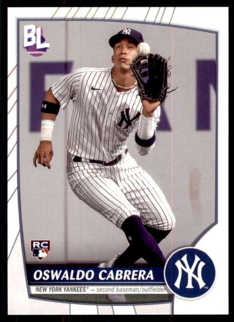 2023 Topps Big League #5 Oswaldo Cabrera NM-MT RC Rookie New York Yankees Baseball Trading Card 2023 Topps Big League #5 Oswaldo Cabrera NM-MT RC Rookie New York Yankees Baseball Trading Card