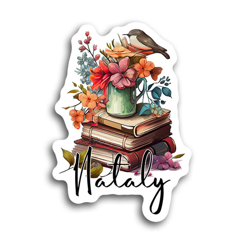 Personalized Custom Name Kindle Book Sticker Books Lover Bookish Reading for Kindle or EReader V2