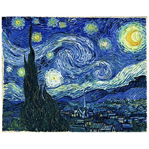 Vincent van Gogh The Starry Night Deco Fridge Magnet, 1889 Fine Art Repro