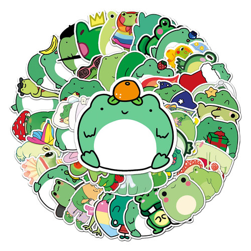 Frog Stickers 50pcs Green Frog Animal Stickers Waterproof Vinyl Stickers Decals for Water Bottles Skateboard Laptop Hydroflask Computer Phone Helmet Luggage Guitar Bike Notebook Frog Stickers 50pcs Green Frog Animal Stickers Waterproof Vinyl Stickers Decals for Water Bottles Skateboard Laptop Hydroflask Computer Phone Helmet Luggage Guitar Bike Notebook