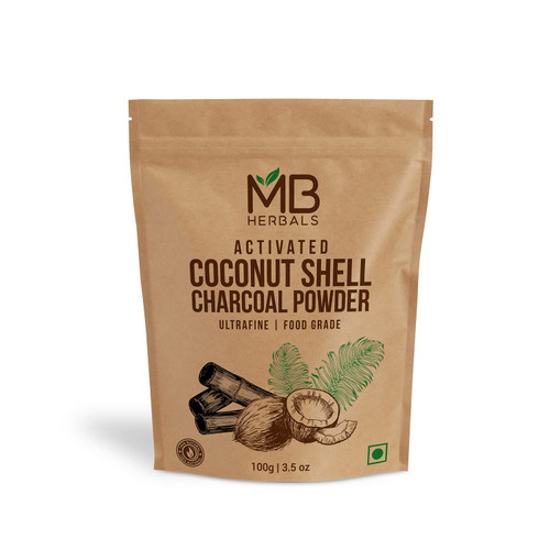 MB Herbals Activated Charcoal Powder from Coconut Shell 3.5 oz (100 Gram) Food Grade Coconut Charcoal Powder | for Detox | Face Packs and Masks| Soap Making | ToothPowder MB Herbals Activated Charcoal Powder from Coconut Shell 3.5 oz (100 Gram) Food Grade Coconut Charcoal Powder | for Detox | Face Packs and Masks| Soap Making | ToothPowder