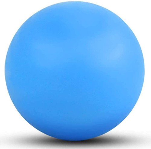 ProChosen Massage Lacrosse Ball for Sore Muscles, Shoulders, Neck, Back, Foot, Body, Deep Tissue, Trigger Point, Muscle Knots, Yoga and Myofascial Release (Blue)