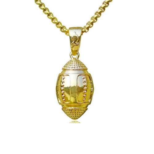 tenghong2021 14k Gold Silver Basketball Football Pendant Necklace Stainless Steel Necklace Sports Hiphop Necklace Basketball Pendant Necklace I Love Basketball Necklace for Men Boys-Big Football Gold tenghong2021 14k Gold Silver Basketball Football Pendant Necklace Stainless Steel Necklace Sports Hiphop Necklace Basketball Pendant Necklace I Love Basketball Necklace for Men Boys-Big Football Gold