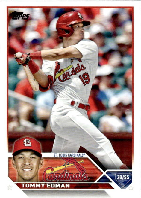 2023 TOPPS #294 TOMMY EDMAN ST. LOUIS CARDINALS BASEBALL OFFICIAL TRADING CARD OF THE MLB 2023 TOPPS #294 TOMMY EDMAN ST. LOUIS CARDINALS BASEBALL OFFICIAL TRADING CARD OF THE MLB